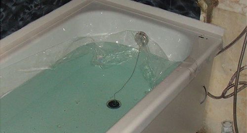 Установкой акрилового вкладыша | Новокосино